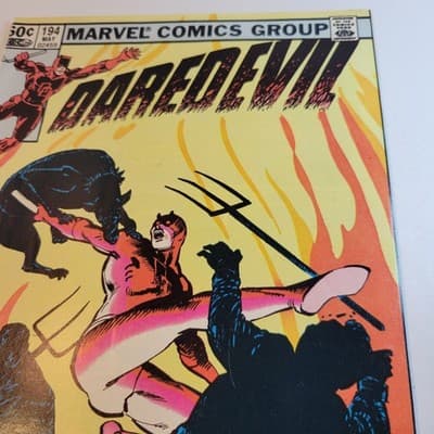 Daredevil 192, 193, 194 1983 Marvel 3 Issue Bronze Age Run Janson Hama VF - Thumbnail 17