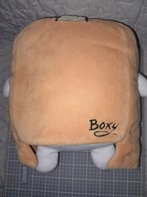 LankyBox 9" Plush Open Mouth BOXY Stuffed Animal Plush Toy YouTube No Tags - Thumbnail 5