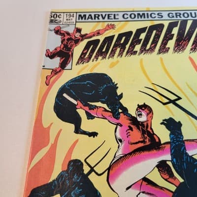 Daredevil 192, 193, 194 1983 Marvel 3 Issue Bronze Age Run Janson Hama VF - Thumbnail 18