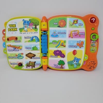 VTech Touch & Teach Word Book Interactive Learning Toy ABC Letters Music Sounds - Thumbnail 7