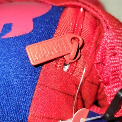 Marvel Spider-Man Plush Backpack Bioworld Red Blue Superhero Kids Bag NWT - Thumbnail 7