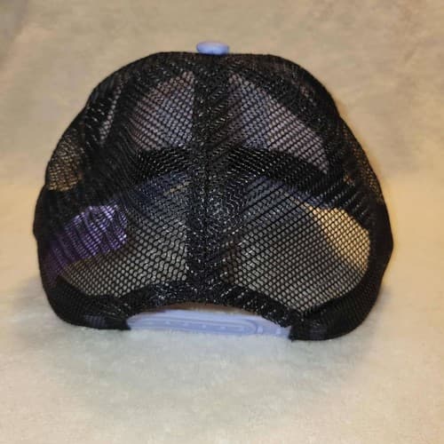 Sanrio Kuromi Trucker Style Hat Purple Black Mesh Adjustable Cap - Thumbnail 4