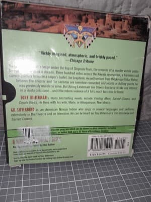 The Fallen Man Audio Book CD, by Tony Hillerman Abridged Bonus Enhanced CD ROM - Thumbnail 3
