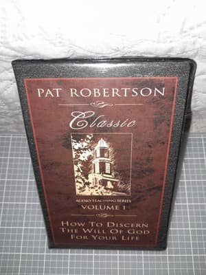 Pat Robertsons How To Discern The Will Of God For Your Life Cassette Audio Vol 1 - Image 1