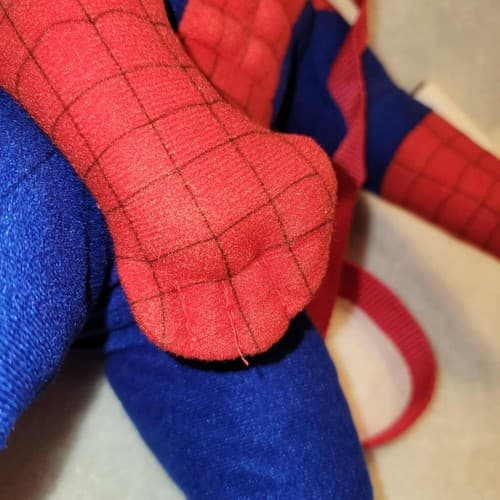 Marvel Spider-Man Plush Backpack Bioworld Red Blue Superhero Kids Bag NWT - Thumbnail 10