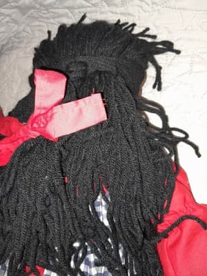 Sugarfoots Rag Doll Tattle Tale Series African American Created Barbara Wilson - Thumbnail 9