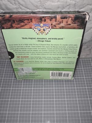 The Fallen Man Audio Book CD, by Tony Hillerman Abridged Bonus Enhanced CD ROM - Thumbnail 2