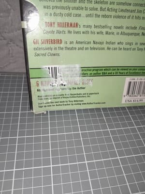 The Fallen Man Audio Book CD, by Tony Hillerman Abridged Bonus Enhanced CD ROM - Thumbnail 4