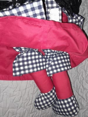 Sugarfoots Rag Doll Tattle Tale Series African American Created Barbara Wilson - Thumbnail 13