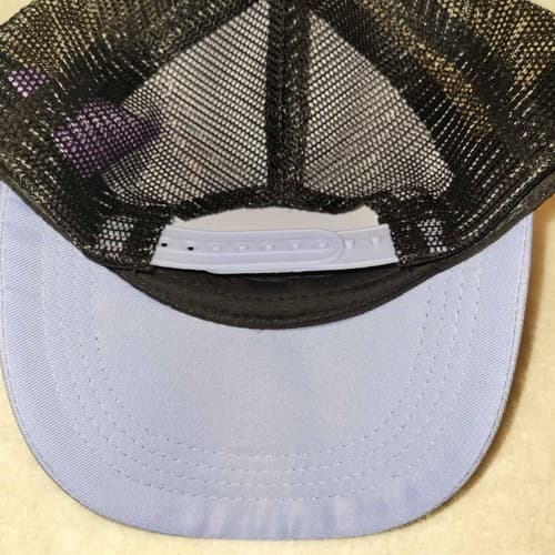 Sanrio Kuromi Trucker Style Hat Purple Black Mesh Adjustable Cap - Thumbnail 6