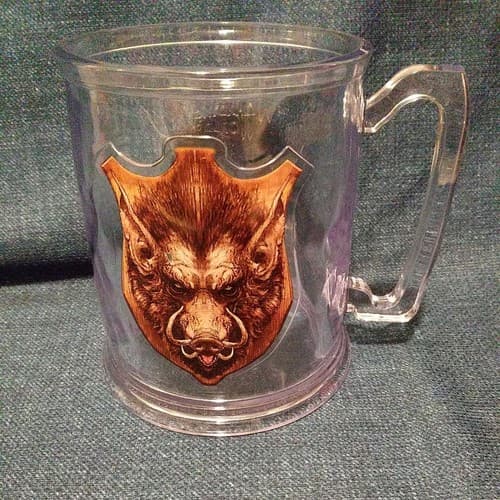 Harry Potter Clear Mug Cup The Wizarding World Universal Orlando 4.5" Tall - Image 1