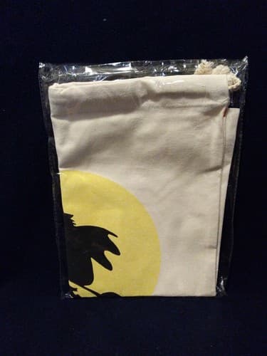 Halloween trick of treat Fabric bag Witch on Broom belong to Name 18 1/2" × 14" - Thumbnail 3