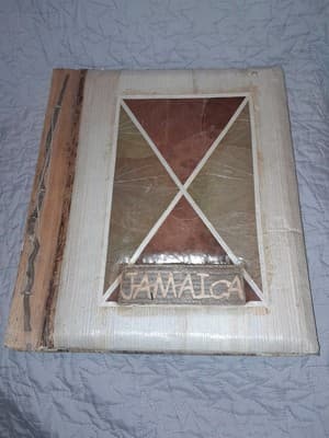 Jamaica Photo Album Family Vacation Memory Book Jamaican Handcrafted Fit 80 Pics - Image 1