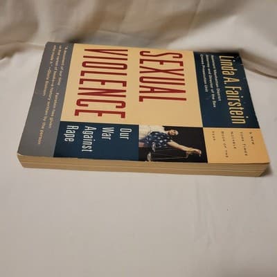 Sexual Violence Our War Against Rape Linda Fairstein 1995 Berkley Paperback - Thumbnail 4