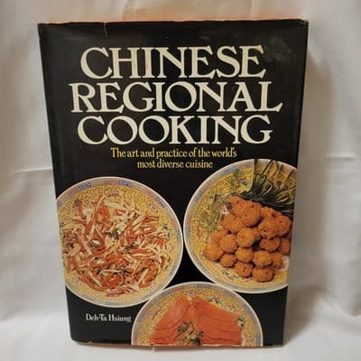 Chinese Regional Cooking Deh-Ta Hsiung 1979 HC 1st American Edition Cookbook - Image 1