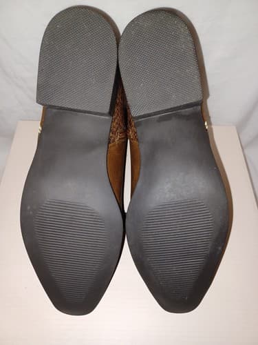 Justfab Booties Bianka Size 9 Black Zipper Ankle Boots Beautiful - Thumbnail 10