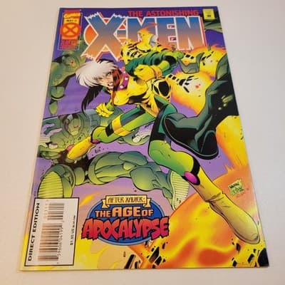 Marvel Comics The Astonishing X-MEN #3 The Age Of Apocalypse (1995) NM - Thumbnail 2