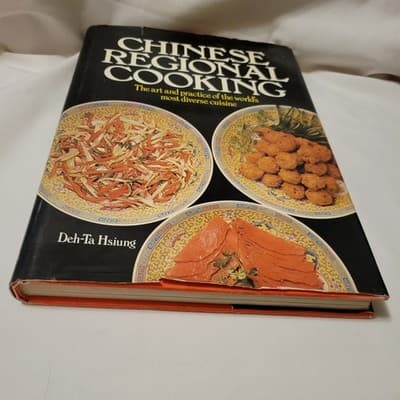 Chinese Regional Cooking Deh-Ta Hsiung 1979 HC 1st American Edition Cookbook - Thumbnail 5