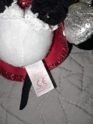 Disney Ty Sparkle Mickey & Minnie Mouse Plush Collectible Beanie Babies Set - Thumbnail 10