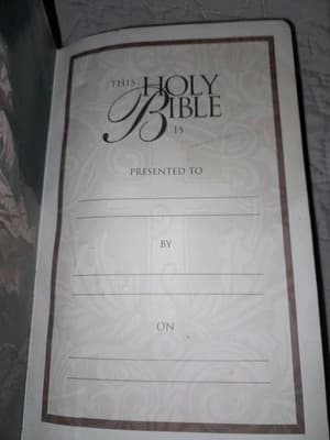 Holy Bible King James Version With Helps Words Of Christ In Red Letter Zondervan - Thumbnail 5