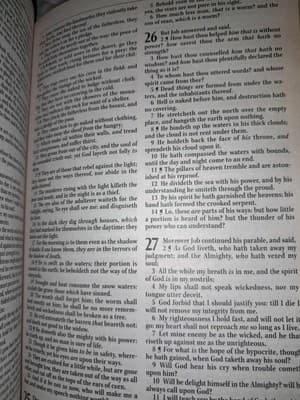 Holy Bible King James Version With Helps Words Of Christ In Red Letter Zondervan - Thumbnail 8