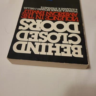 Behind Closed Doors Violence in the American Family 1981 Anchor Paperback - Thumbnail 4