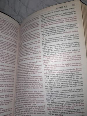Holy Bible King James Version With Helps Words Of Christ In Red Letter Zondervan - Thumbnail 9