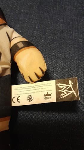 2010 WWE JOHN CENA YOU CAN'T SEE ME TALKING BURGER KING DOLL (Not Talking) - Thumbnail 6