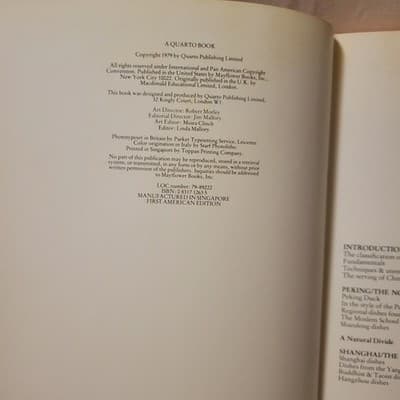 Chinese Regional Cooking Deh-Ta Hsiung 1979 HC 1st American Edition Cookbook - Thumbnail 8