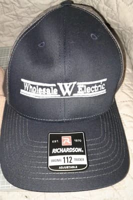 Wholesale W Electric Richardson Adjustable Trucker Hat Gray Outdoor Cap - Image 1