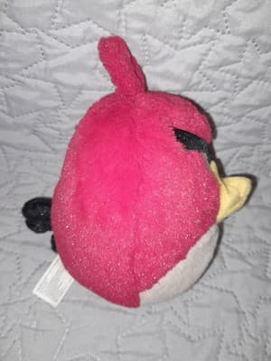 Rovio Angry Birds Red Bird Plush 5" Stuffed Toy No Sound by Commonwealth 2010 - Thumbnail 4