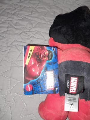 Marvel Captain America Brave New World 8" - 9” Red Hulk Plush Mattel - Thumbnail 4
