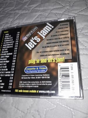Let's Jam! 21 Jazz & Blues Tracks Peter Vogl All Levels Voice Guitar & Etc NEW - Thumbnail 7