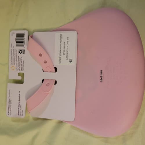 Parents Choice Silicone Scoop Bib Elephant 3 Pk Infant Bibs Cat Baby Feeding Set - Thumbnail 5