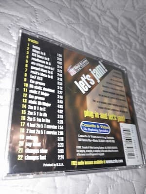 Let's Jam! 21 Jazz & Blues Tracks Peter Vogl All Levels Voice Guitar & Etc NEW - Thumbnail 6