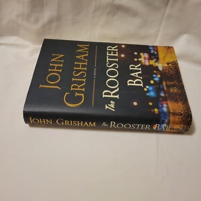 The Rooster Bar by John Grisham 2017 Hardcover Novel First Edition - Thumbnail 4