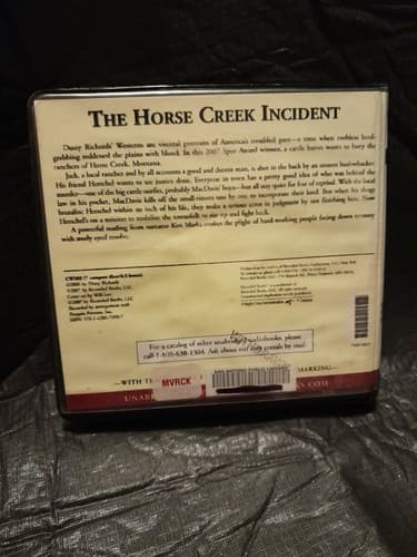 The Horse Creek Incident By Dusty Richards (AUDIO CD) 7 Disc's Audiobook - Thumbnail 2