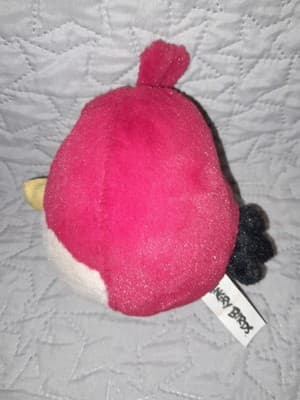 Rovio Angry Birds Red Bird Plush 5" Stuffed Toy No Sound by Commonwealth 2010 - Thumbnail 2