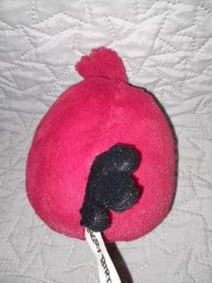 Rovio Angry Birds Red Bird Plush 5" Stuffed Toy No Sound by Commonwealth 2010 - Thumbnail 3