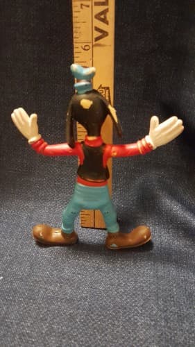 Vintage Goofy Bendable Rubber 5.5" Figure Bend Walt Disney Hong Kong 1978 - Thumbnail 6