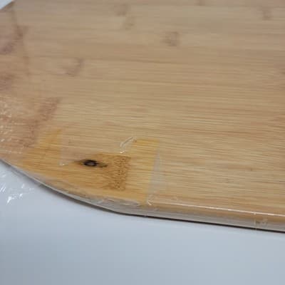 Bamboo Pizza Peel Charcuterie Serving Board Wooden Paddle 12x20 XOXOXO Engraved - Thumbnail 9