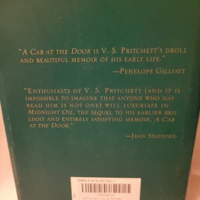 A Cab at the Door & Midnight Oil by V. S. Pritchett Modern Library 1994 HC - Thumbnail 5