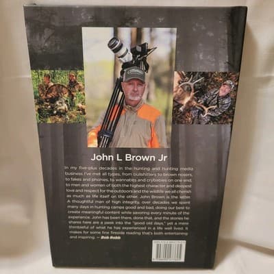 Gathering Light by John L Brown Jr Hardcover 2024 Biography Hunting Outdoors - Thumbnail 3
