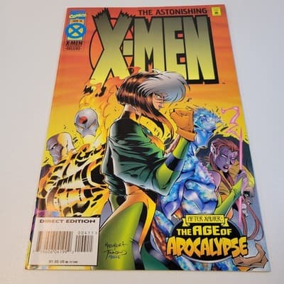 Marvel Comics Book The Astonishing X-Men June 1995 #4 The Age of Apocalypse - Image 1