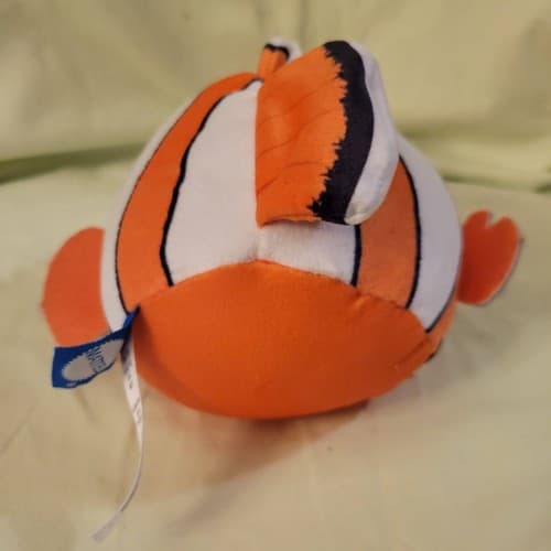 Disney Pixar Nemo Plush Toy Orange Clownfish Stuffed Animal 7" Finding Nemo - Thumbnail 9