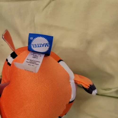 Disney Pixar Nemo Plush Toy Orange Clownfish Stuffed Animal 7" Finding Nemo - Thumbnail 10