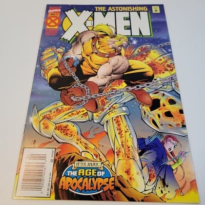 Astonishing X-Men 2 1995 NM Marvel Age of Apocalypse Sabretooth Cover Comic Book - Image 1
