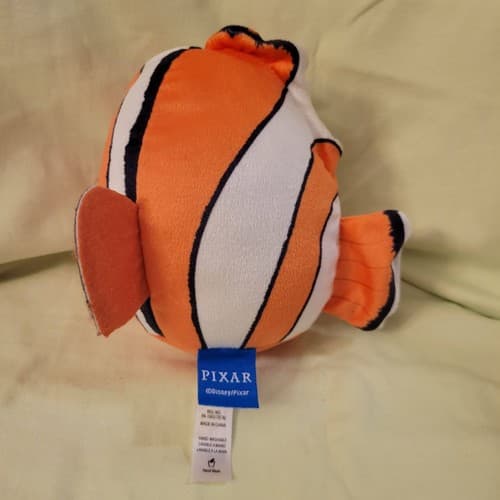 Disney Pixar Nemo Plush Toy Orange Clownfish Stuffed Animal 7" Finding Nemo - Thumbnail 5