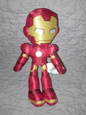 Iron Man Plush 9" Spidey & His Amazing Friends Marvel Red Gold Toy NWT Ironman - Image 1