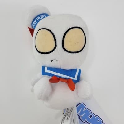 FUNKO Mopeez Ghostbusters Plush Lot Stay Puft Slimer Venkman Egon 5pc 5in - Thumbnail 4